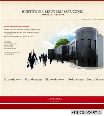 Hurtownia biżuterii sztucznej i ozdób do włosów