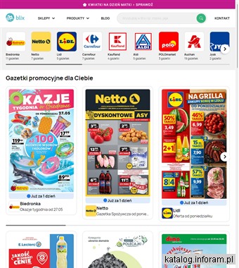 Gazetki Promocyjne - blix.pl