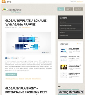 Microsoft Dynamics NAV - Navision - BLOG