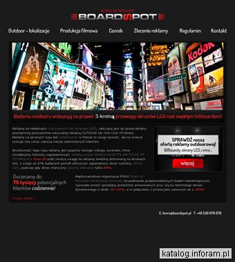 RAF POLL P.H.U. BOARDSPOT agencja reklamowa Tychy