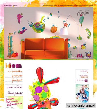 Naklejki na ścianę długo przed narodzinami