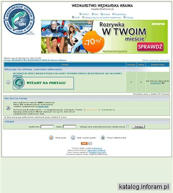 Wędkarstwo - wędkarska kraina