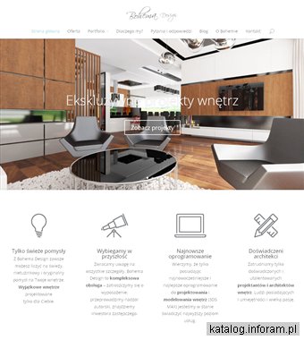Projektowanie ekskluzywnych wnętrz - Bohema Design Bydgoszcz