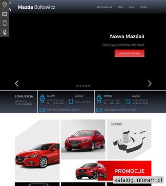 Mazda Warszawa - Nowe japońskie samochody osobowe