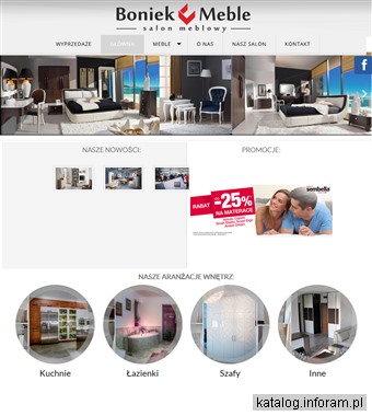 BONIEK meble pokojowe Papowo toruńskie