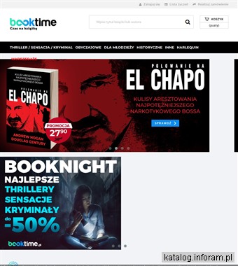 Księgarnia booktime.pl - Nowości książkowe