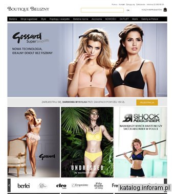 www.boutiquebielizny.com odzież plażowa