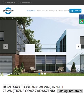 Markizy balkonowe - bow-max.pl