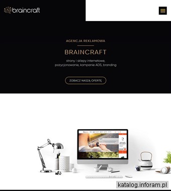 Braincraft - projektowanie stron www Zabrze