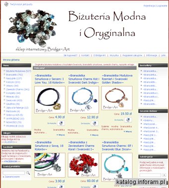 Oryginalna biżuteria modułowa - Bridge Art