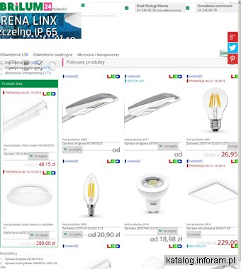 BRILUM świetlówki mazowieckie