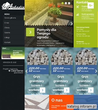 ARKADIA sprzedaż kostki brukowej Konstancin