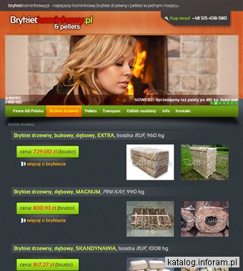 Niedrogi oznacza to wielkiej postaci brykiet