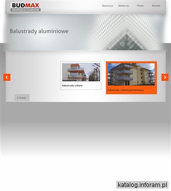 Daszki szklane, balustrady balkonowe i aluminiowe - Gdynia