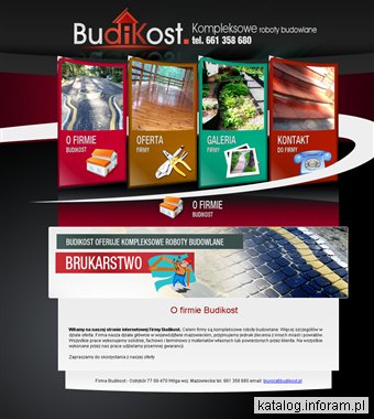 Budikost - elewacje budynków