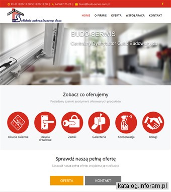 BUDO-SERWIS klameczki okienne Piotrków Trybunalski