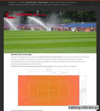 Budowa kortu tenisowego - kort z poliuretanu lub mączki ceglanej