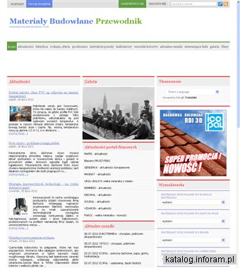 Materiały budowlane