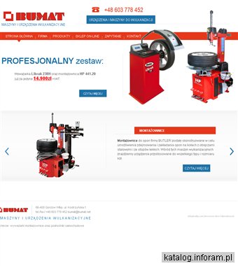 Bumat - maszyny i urządzenia wulkanizacyjne
