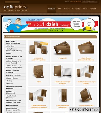 Drukarnia online Caffeprint.eu