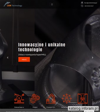 Oprogramowania CAD CAM - CAM Technology