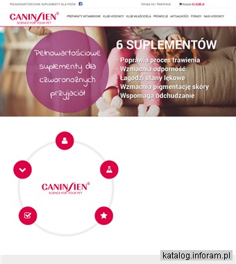 CANINSIEN Preparaty witaminowe, Witaminy dla psów, suplement dla psa