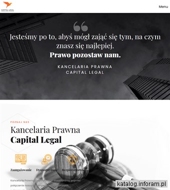 Prawnik Warszawa - capitallegal.pl