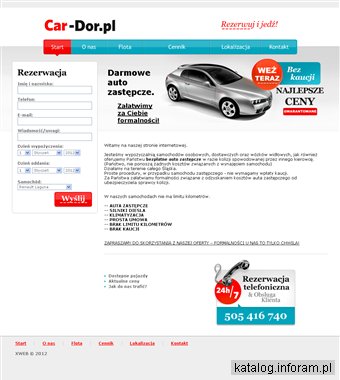 Wypożyczalnia samochodów osobowych i dostawczych