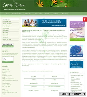 CARPE DIEM psychoterapia Szczecin