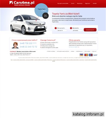Cars4me.pl - A może wypożyczalnia samochodów Warszawa