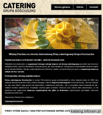 Cateringgrupakosciuszko.pl