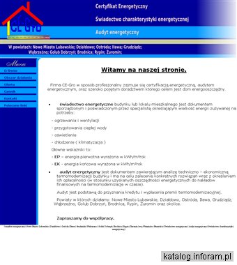 CE-GRO - certyfikaty eneregtyczne