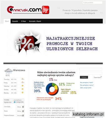 Cenniczek.com - promocje, wyprzedaże, gazetki