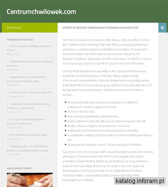 Centrumchwilowek.com - chwilówka online