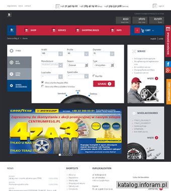 Centrum Felg - opony i felgi