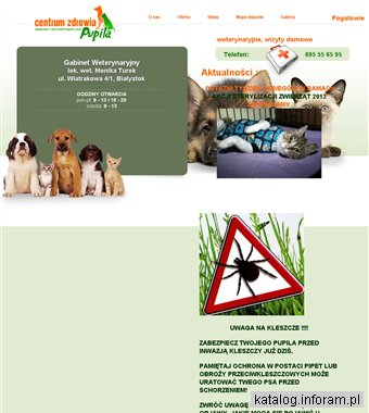 Gabinet weterynaryjny Białystok – centrumpupila.pl