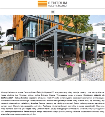 Centrum Rolet Wrocław