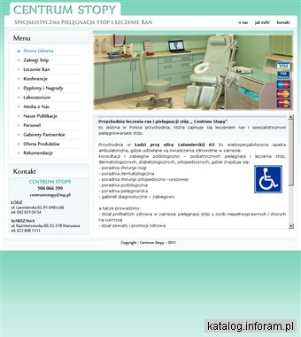 CENTRUM STOPY leczenie odleżyn Łódź