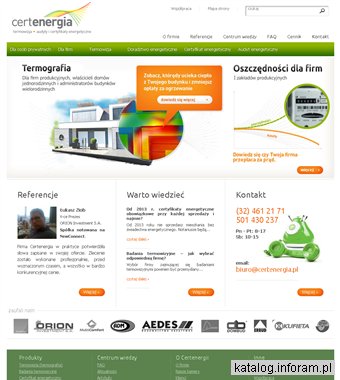 Certyfikaty energetyczne, audyty - Certenergia.pl