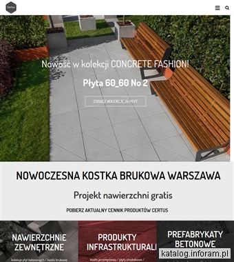 Nowoczesne płyty betonowe - certus.eu