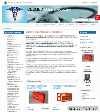CEZMED sprzęt rehabilitacyjny Warszawa