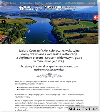 CHATKI QDŁATKI wypoczynek w górach