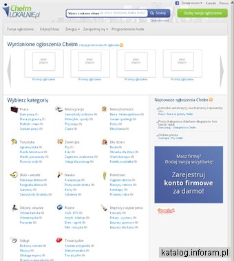 Lokalny serwis ogłoszeniowy