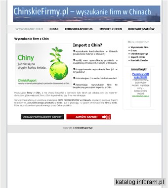 Wyszukanie dostawców z Chin