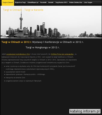Targi w Kantonie - targi w Chinach