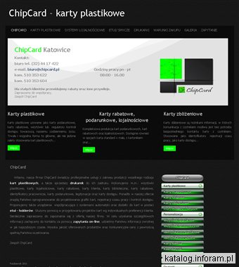 ChipCard - drukarnia kart plastikowych