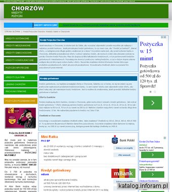 Kredyt hipoteczny w Chorzowie
