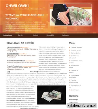 Chwilówki na dowód