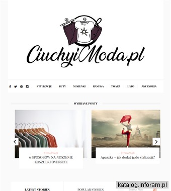 Blog odzieżowy Ciuchy i Moda