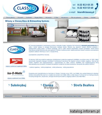 Zmywarki gastronomiczne i wyparzarki Classeq.pl